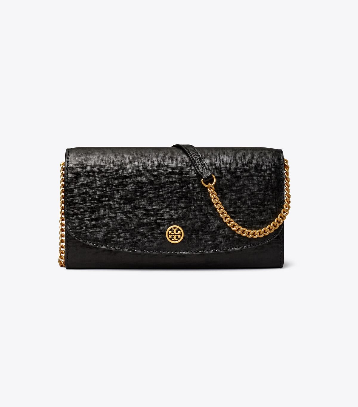Tory Burch Black Robinson Wallets