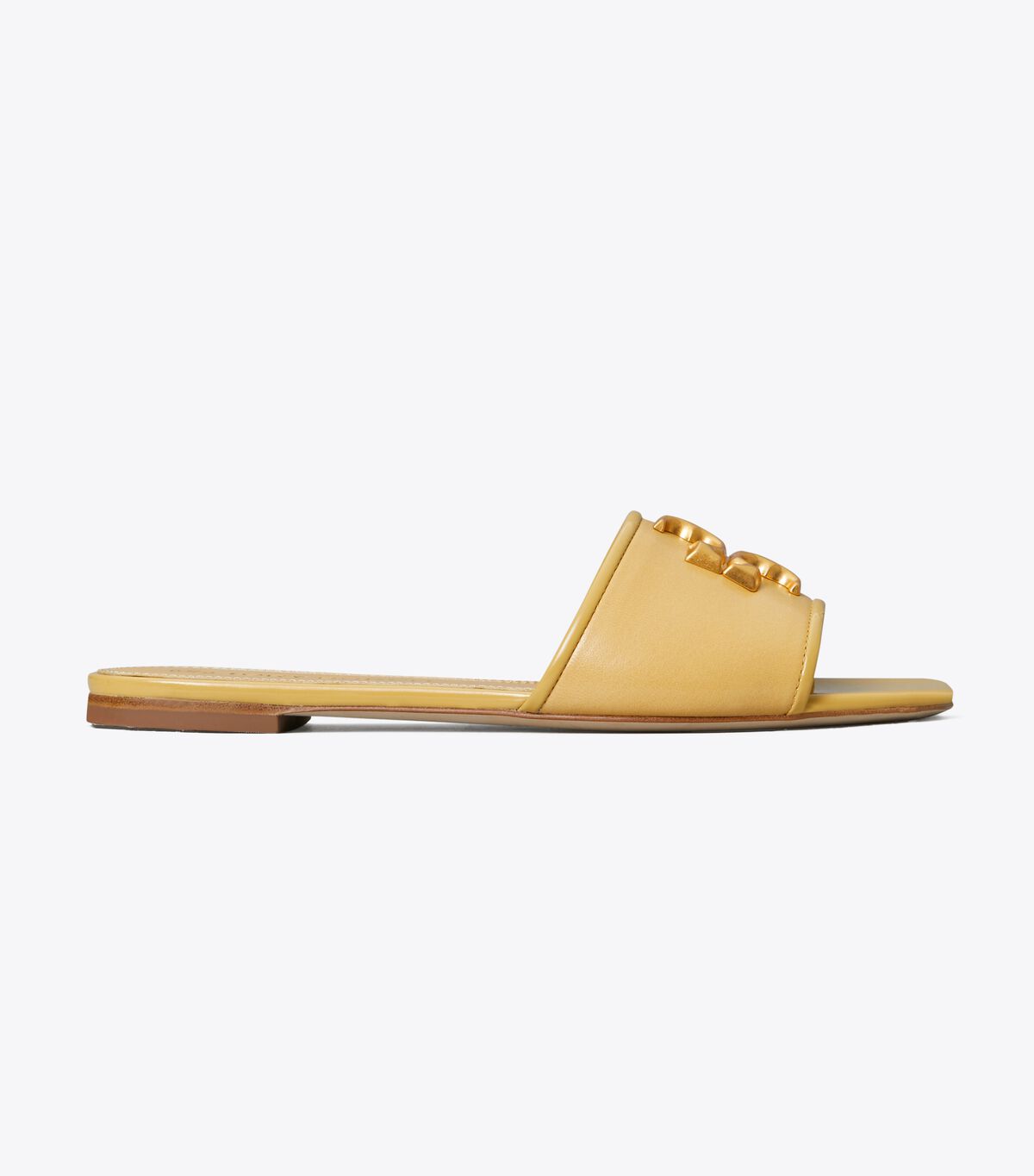 Tory Burch Dark Yellow Eleanor Sandals