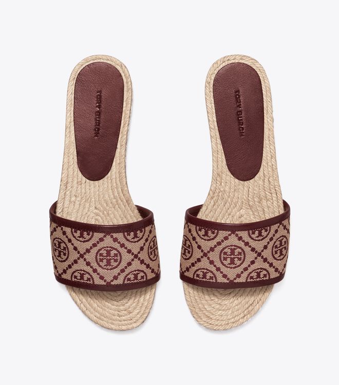 Tory Burch Purple T Monogram Espadrille