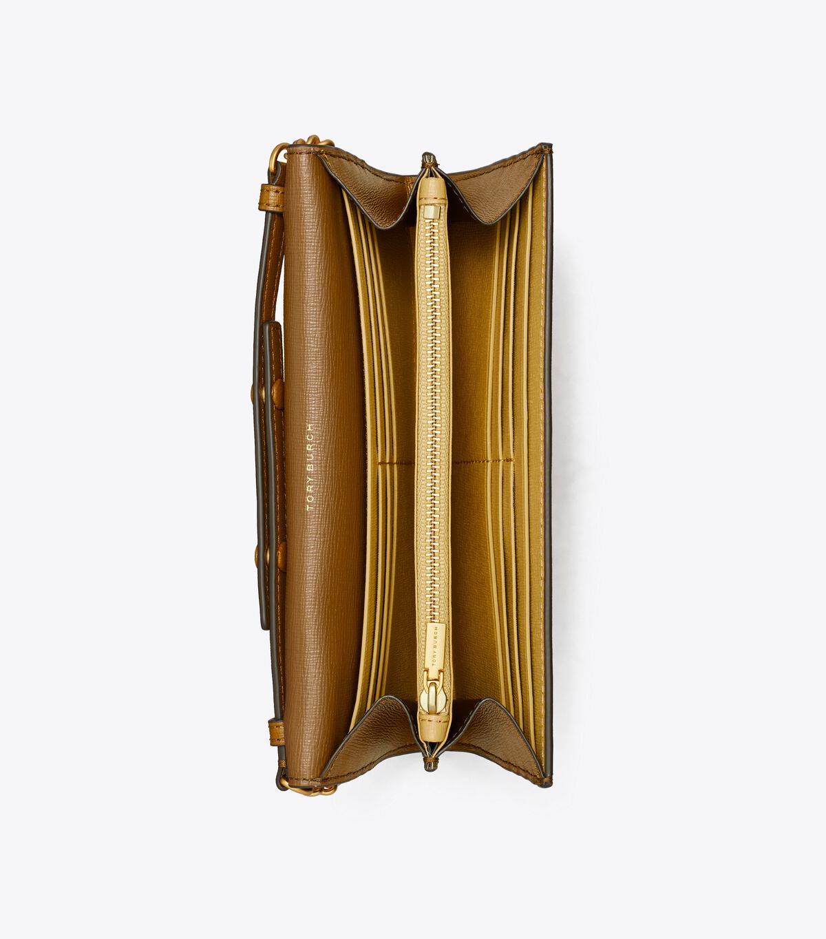 Tory Burch Brown Robinson Wallets