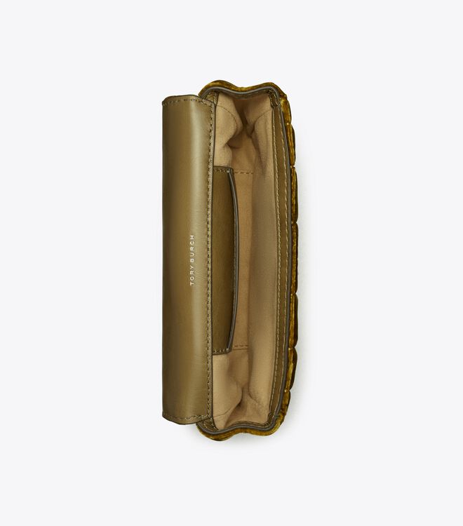 Tory Burch Dark Yellow Kira Mini Bag