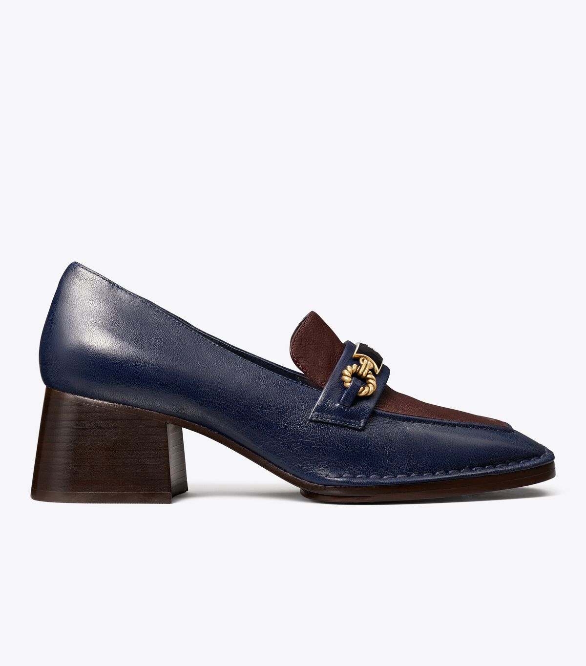 Tory Burch Royal Navy / Purple Perrine Loafers