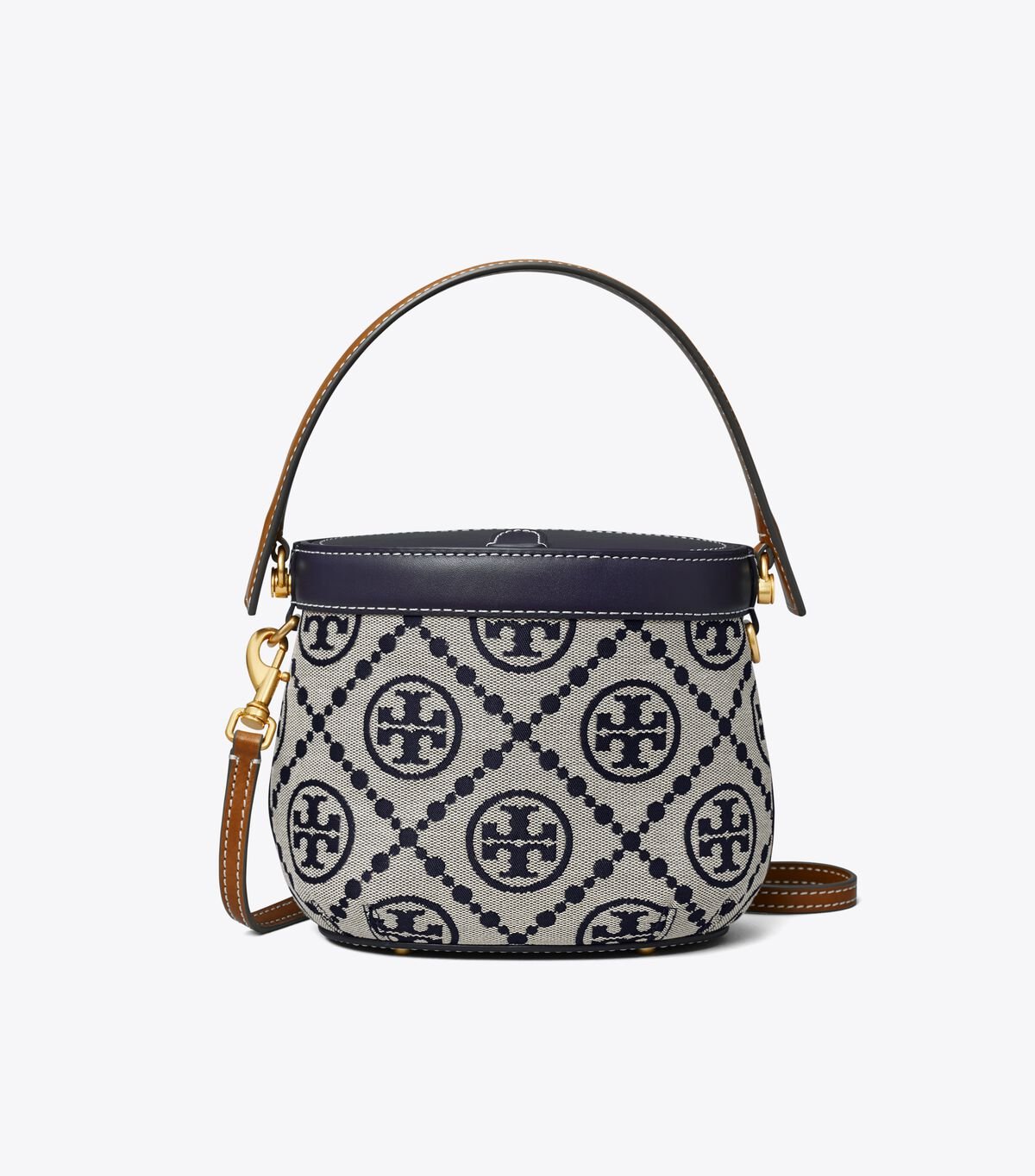 Tory Burch Navy Mini T Monogram Crossbody Bags