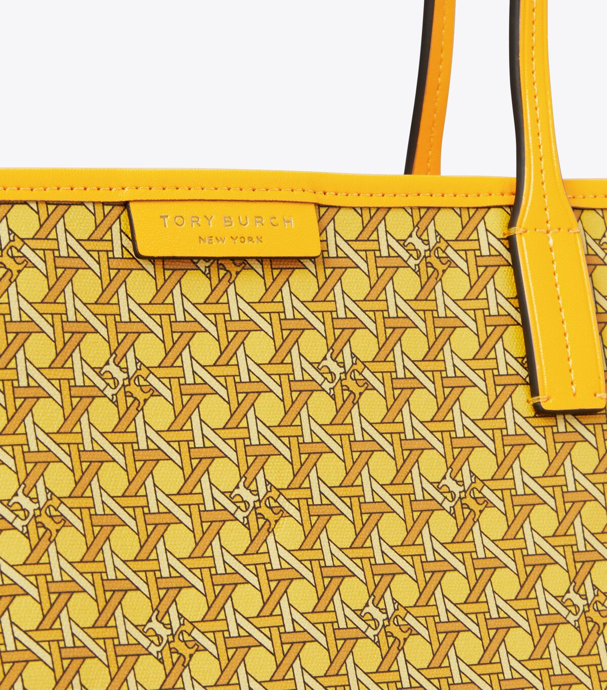 Tory Burch Orange Ever-ready Zip Tote Bags