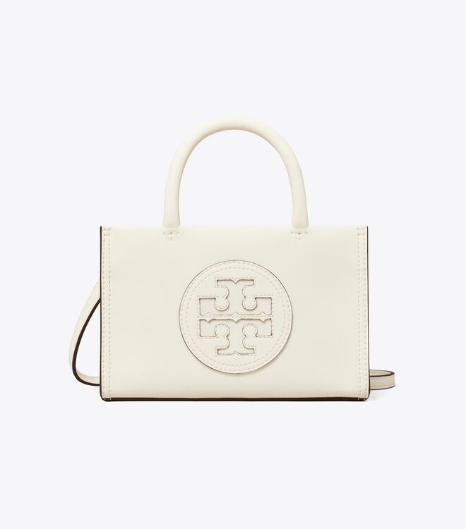 Tory Burch White Ella Bio Mini Bag