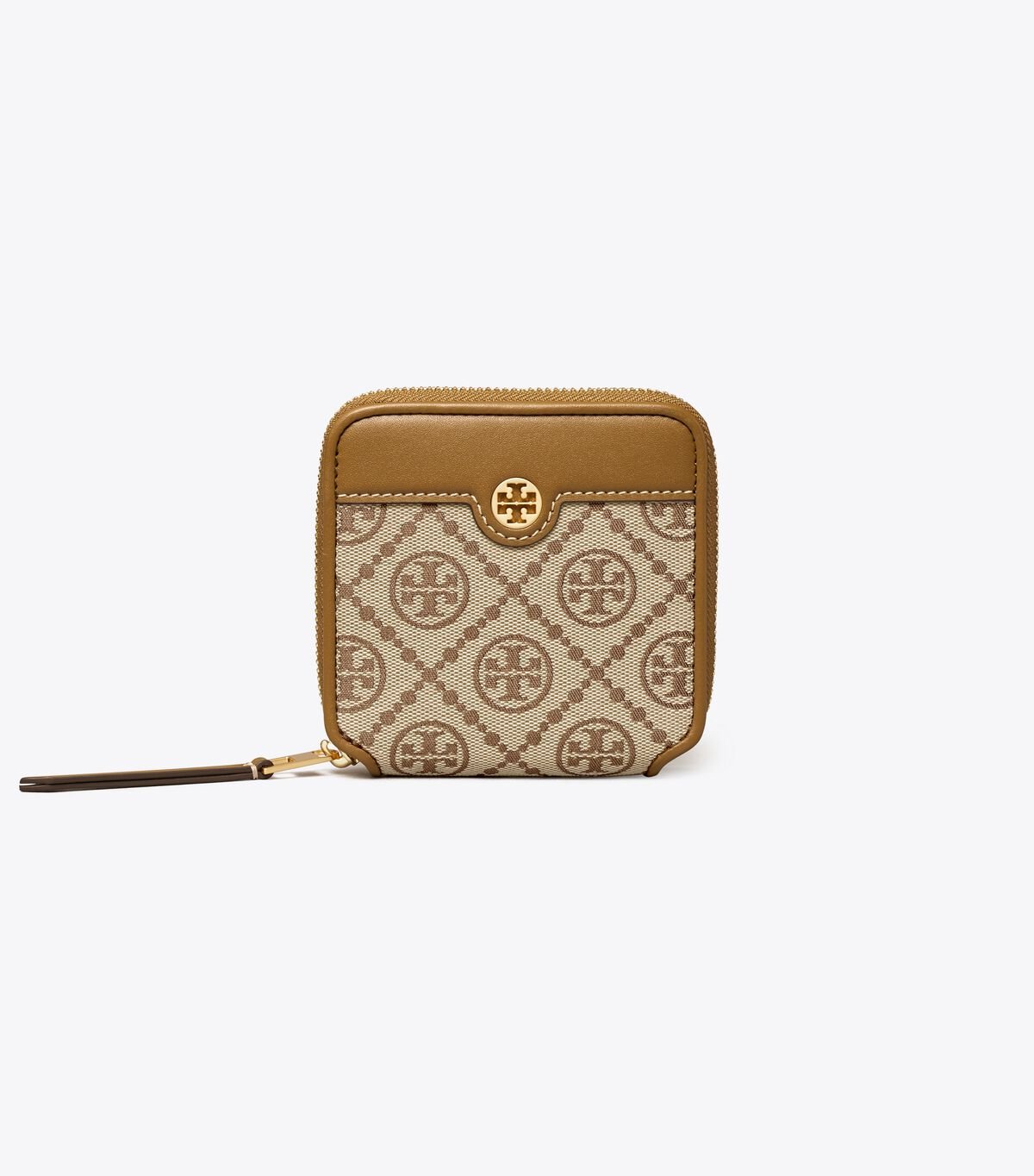 Tory Burch Brown T Monogram Wallets