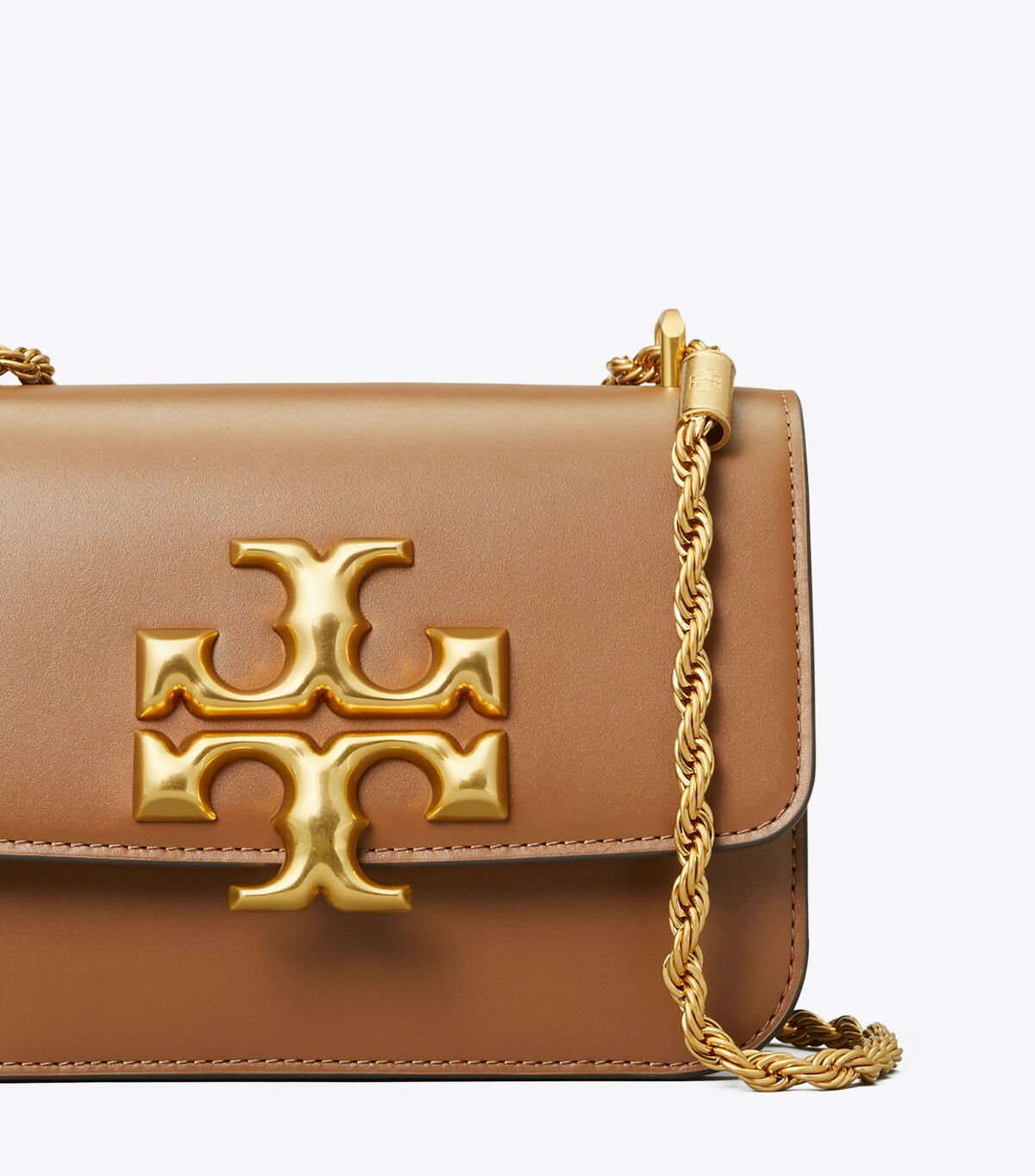 Tory Burch Brown Small Eleanor Shoulder Bags