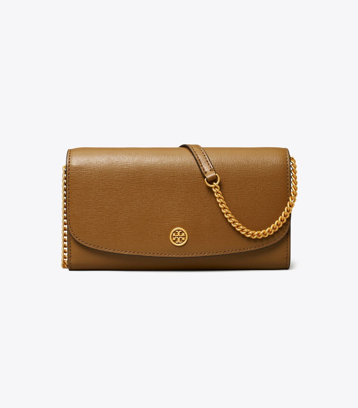 Tory Burch Brown Robinson Wallets