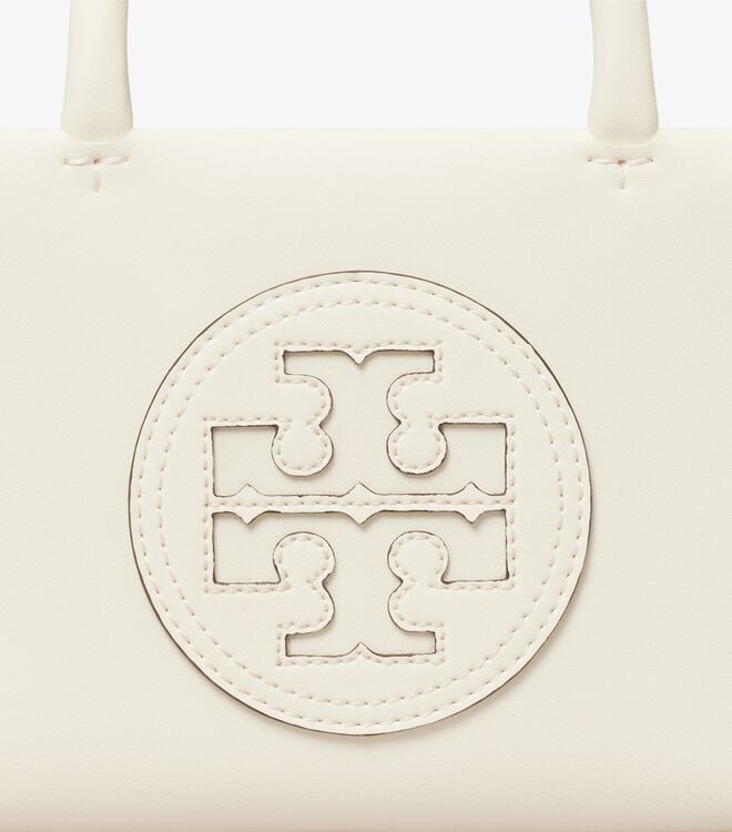 Tory Burch White Ella Bio Mini Bag