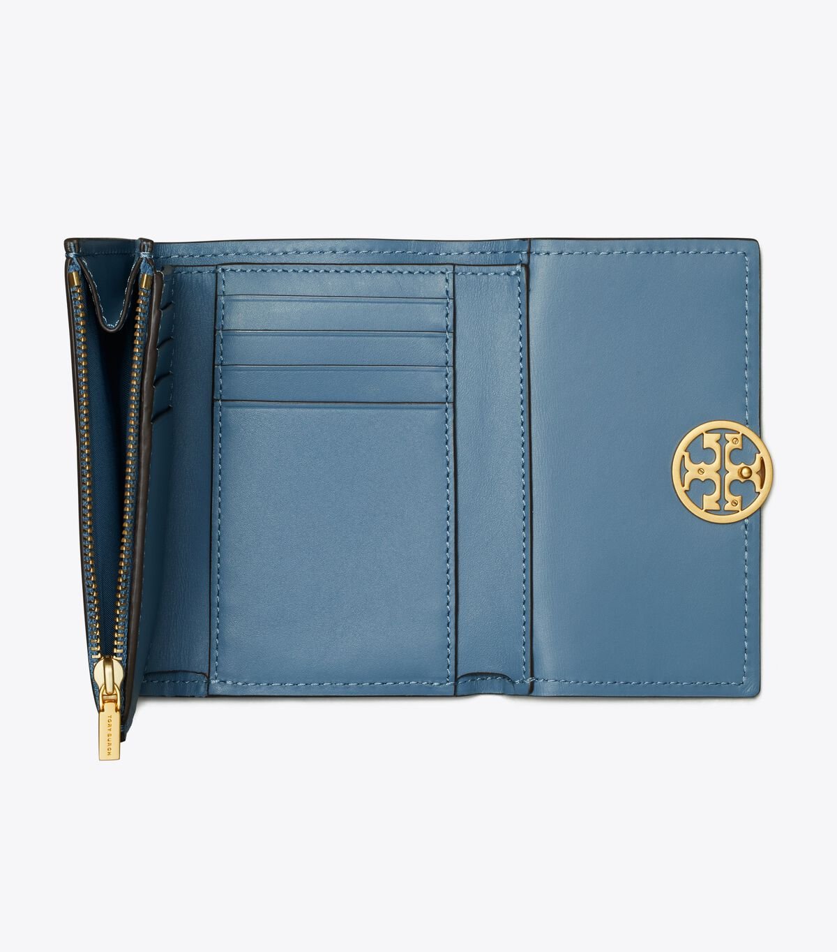 Tory Burch Blue Medium Miller Wallets