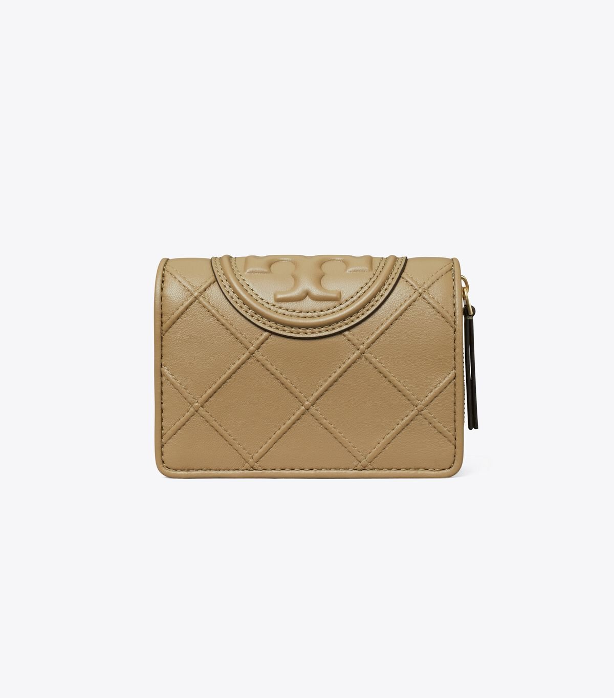 Tory Burch Grey Fleming Soft Wallets