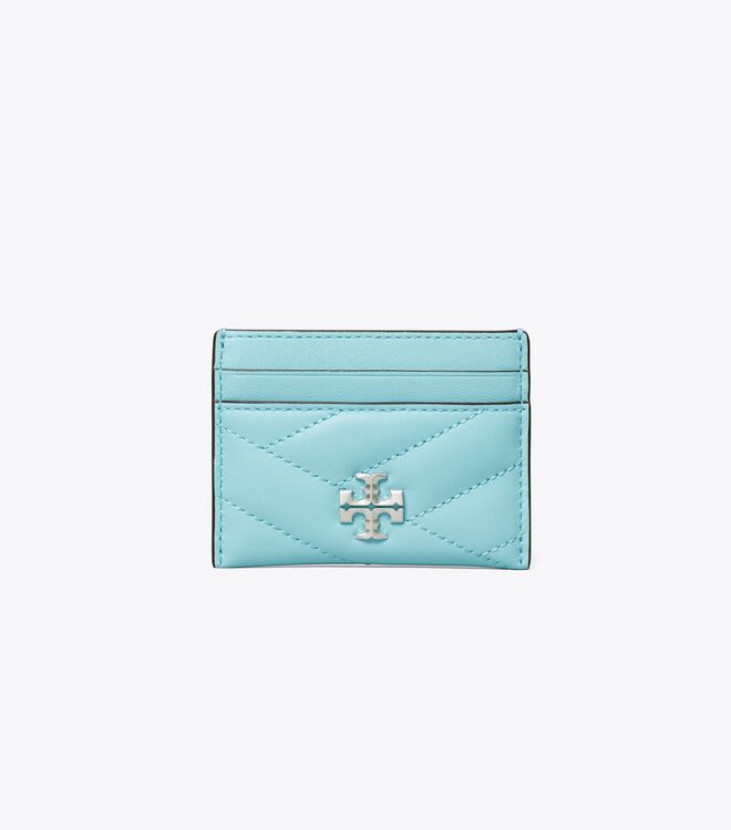 Tory Burch Azure Kira Chevron Card Case