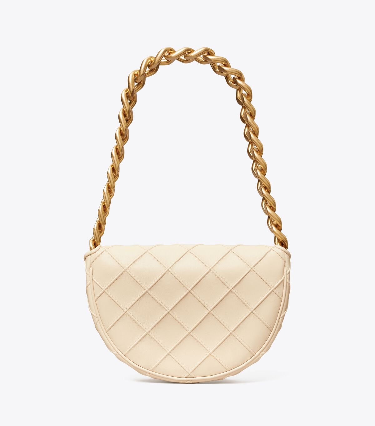 Tory Burch Cream Mini Fleming Soft Shoulder Bags