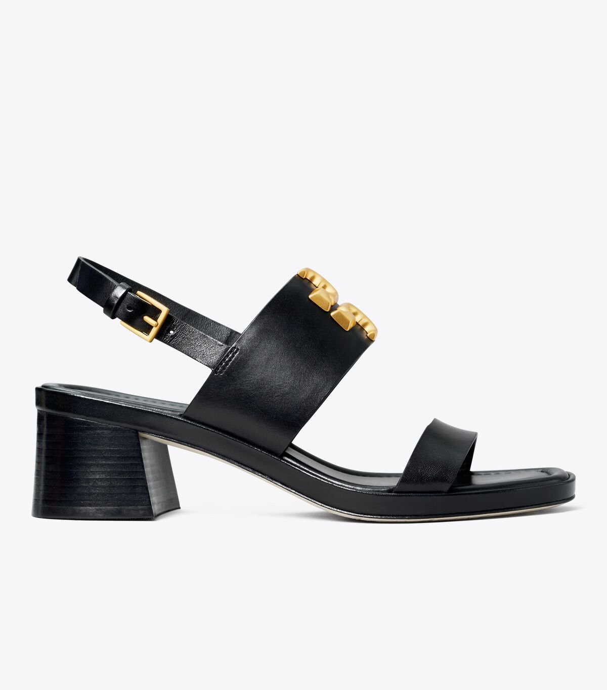 Tory Burch Black Eleanor Heels
