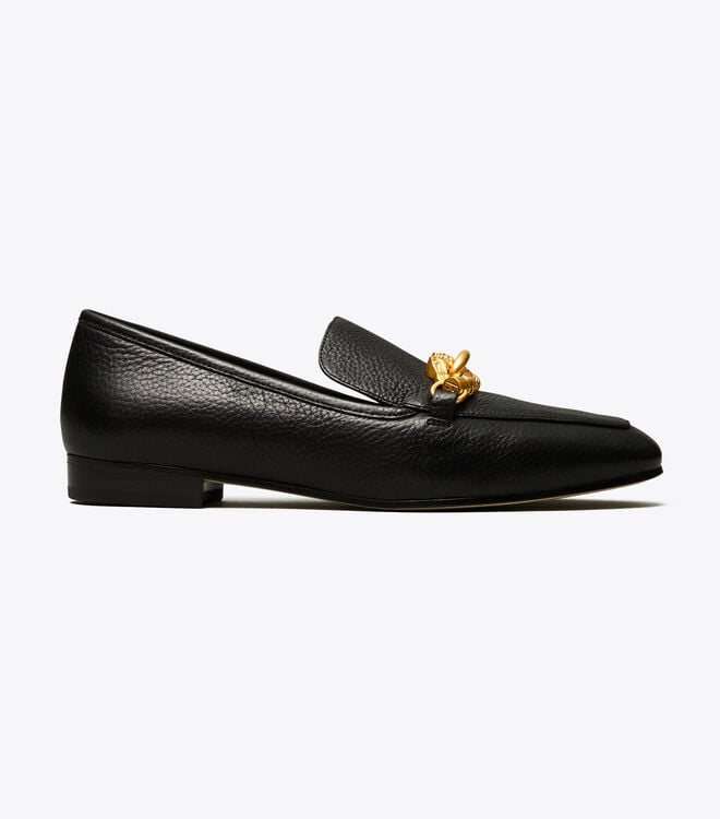 Tory Burch Black Jessa Loafers