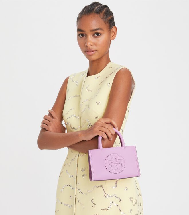 Tory Burch Light Purple Ella Bio Mini Bag