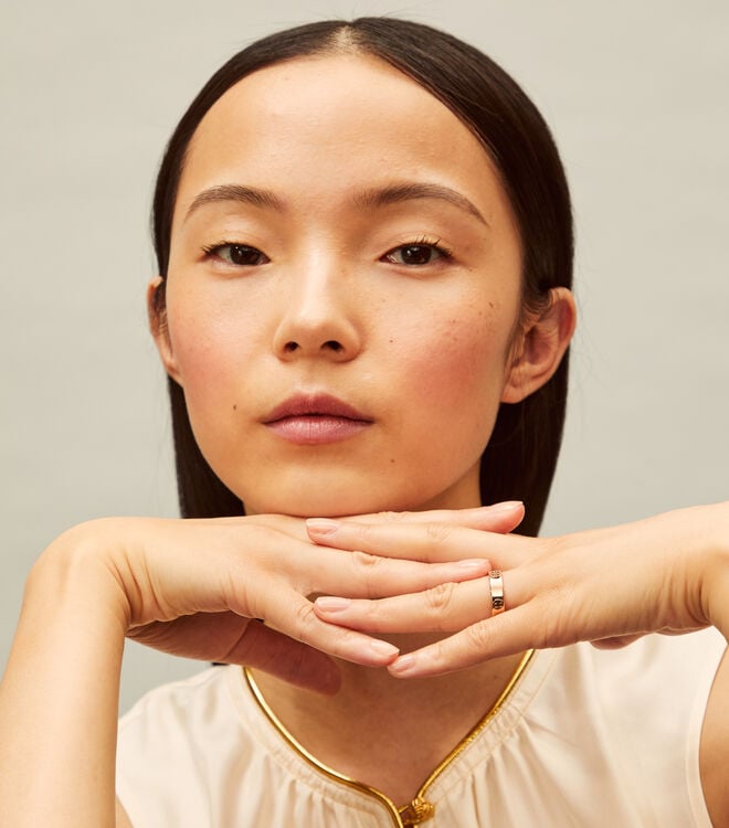 Tory Burch Gold Miller Stud Ring