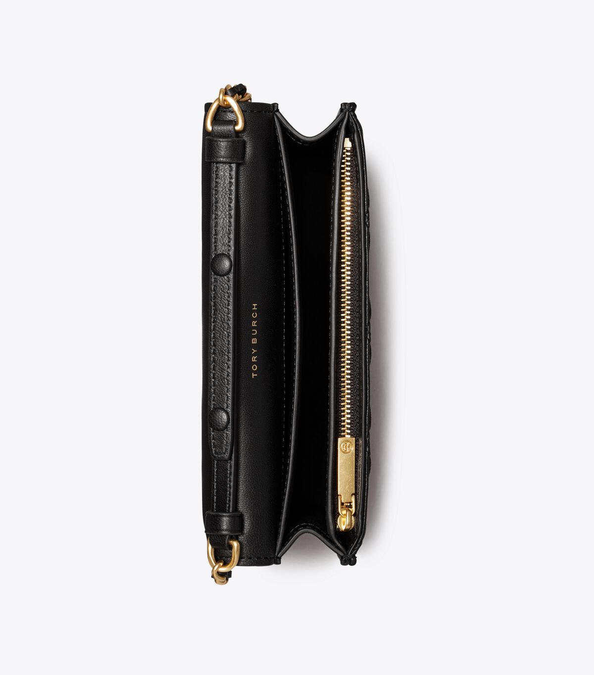 Tory Burch Black Fleming Soft Crossbody Bags