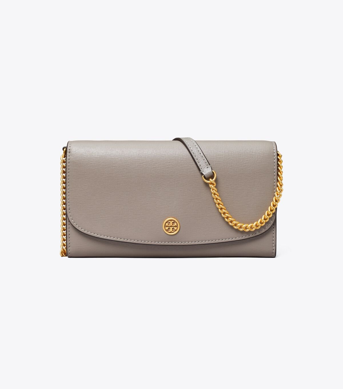 Tory Burch Grey Robinson Wallets