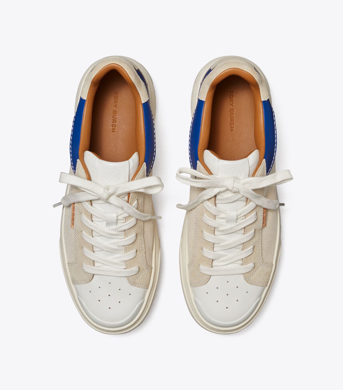 Tory Burch White / Cream Ladybug Sneakers