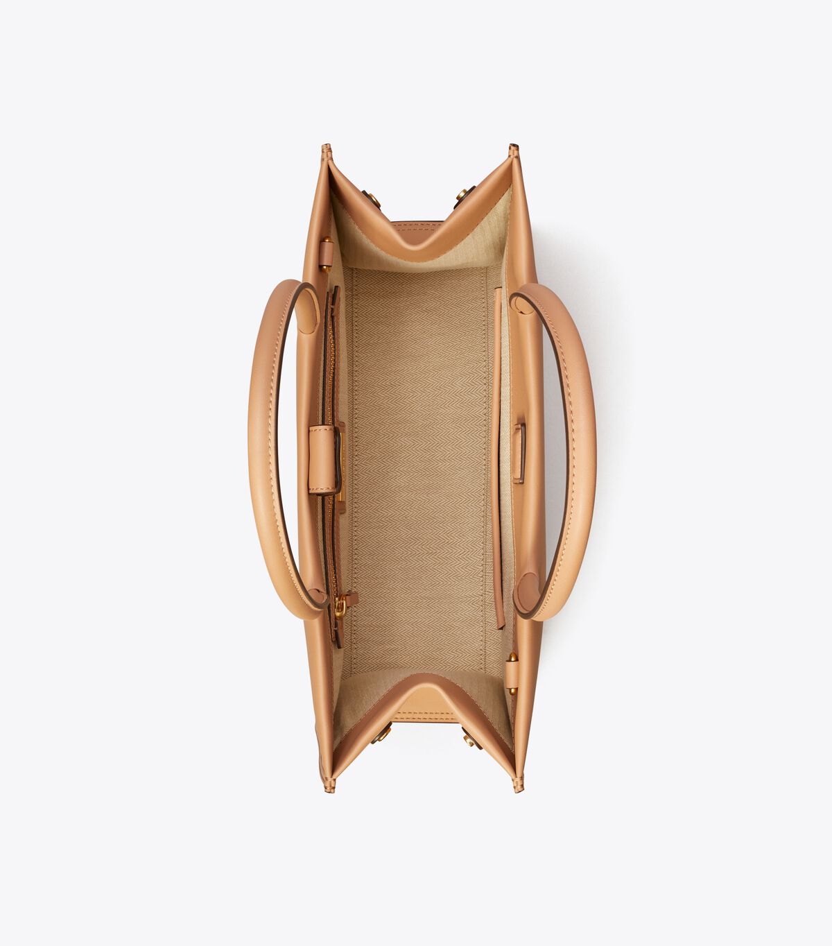 Tory Burch Brown Small Ella Bio Tote Bags