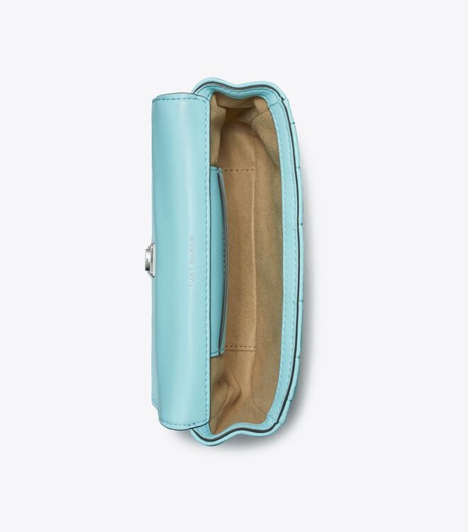 Tory Burch Azure Mini Kira Flap Shoulder Bags