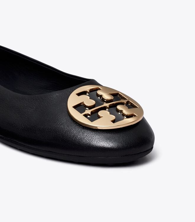 Tory Burch Black Claire Ballet Flats