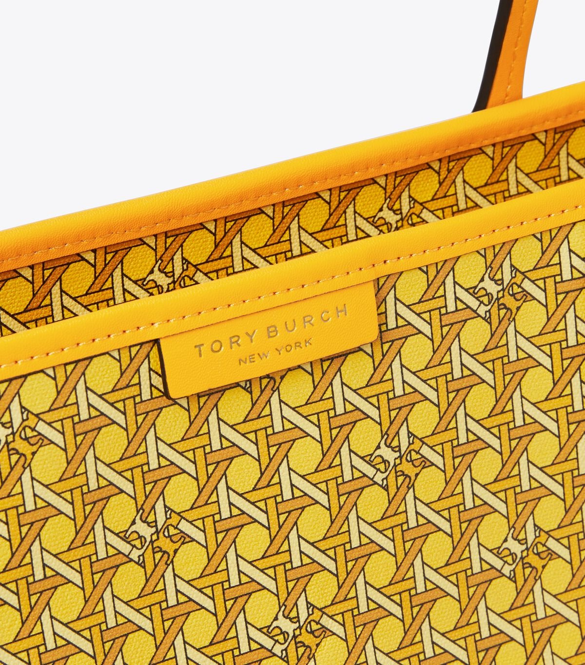 Tory Burch Orange Ever-ready Zip Tote Bags