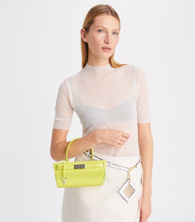 Tory Burch Yellow Petite Lee Radziwill Mini Bag