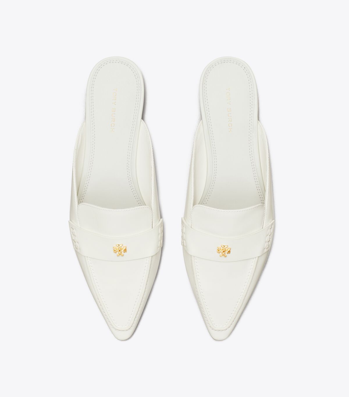 Tory Burch White Pointed Sandals