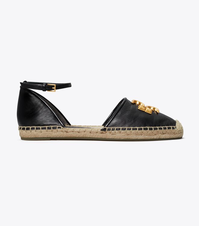 Tory Burch Black Eleanor D'orsay Espadrille