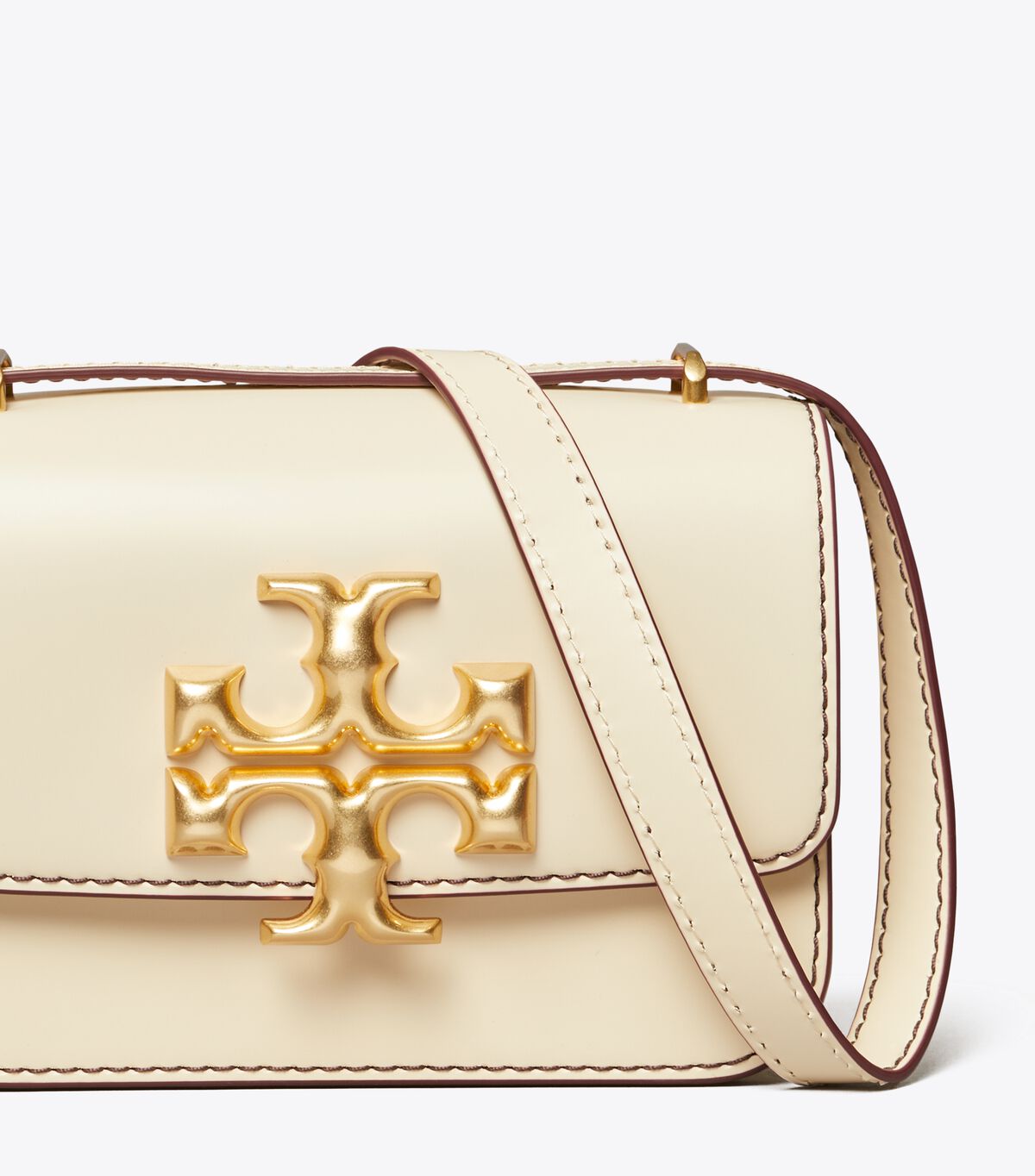 Tory Burch Light Cream Small Eleanor Shoulder Bags