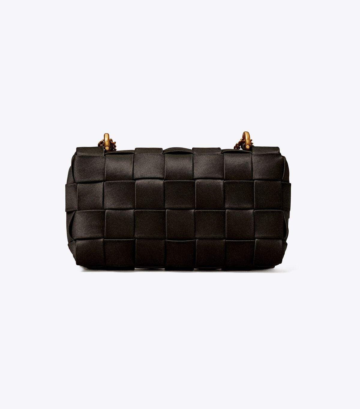 Tory Burch Black Mini Kira Woven Shoulder Bags