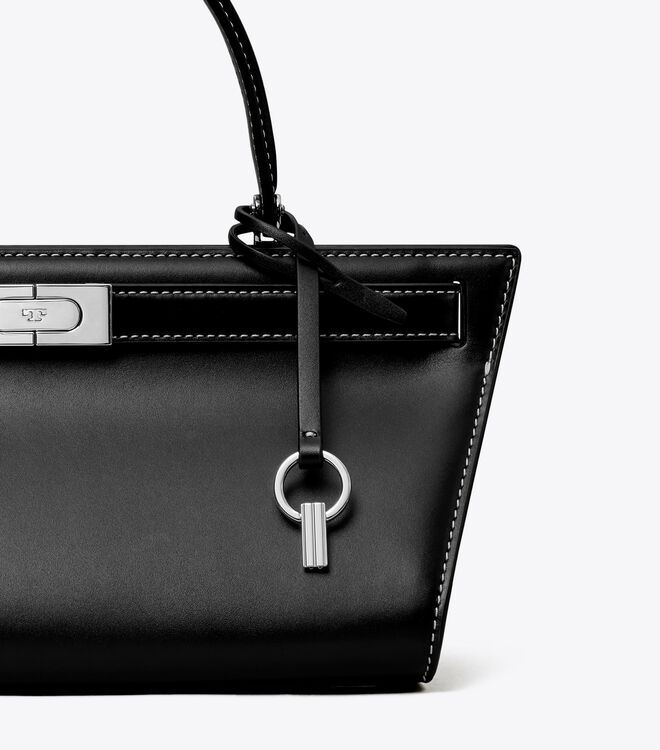 Tory Burch Black Lee Radziwill Satchel Bags
