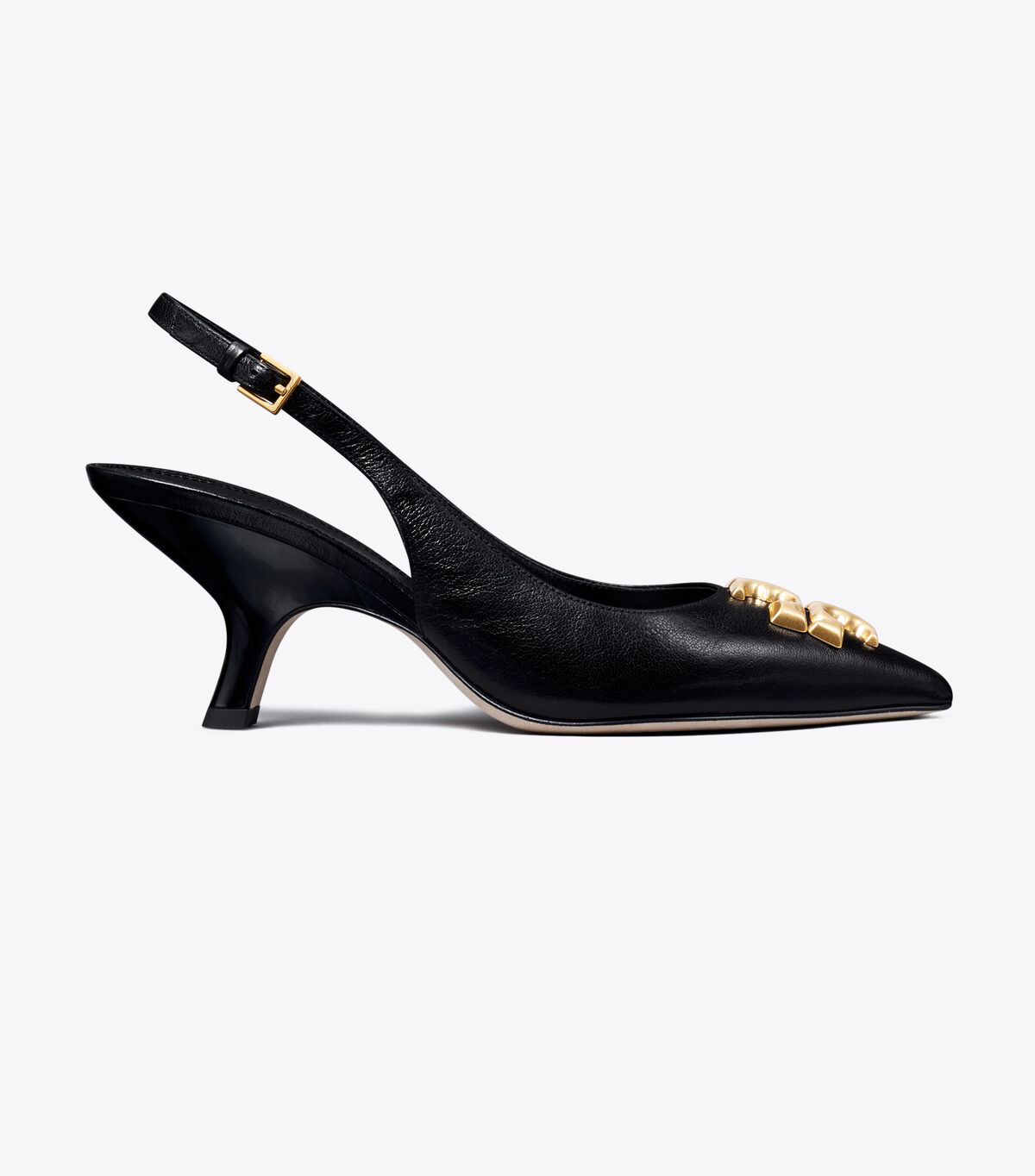 Tory Burch Black Eleanor Heels