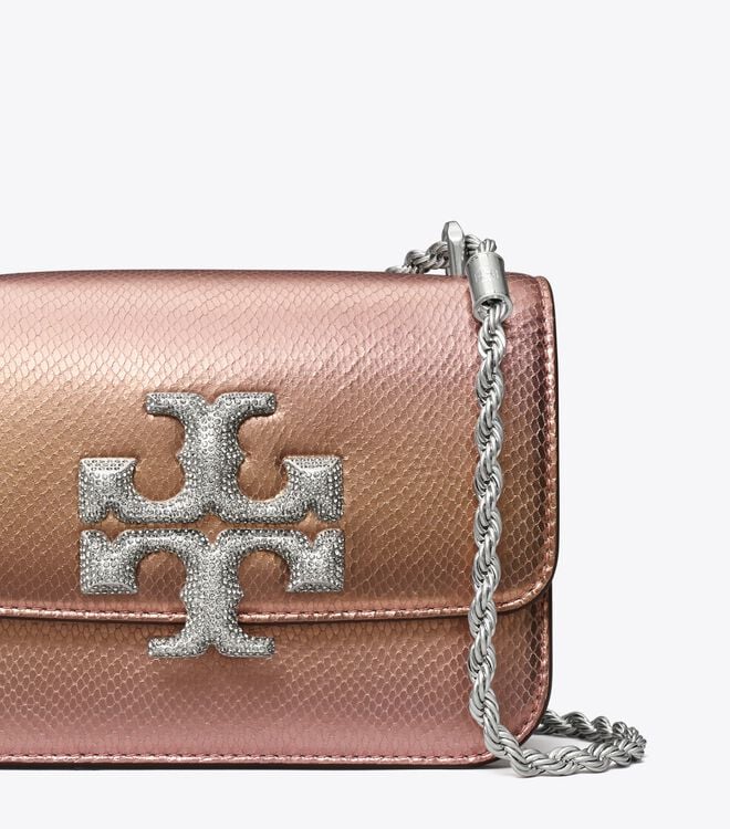 Tory Burch Orange Small Eleanor Shoulder Bags