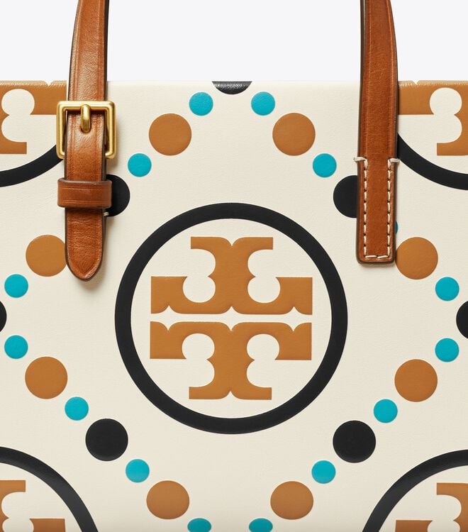 Tory Burch White T Monogram Mini Bag