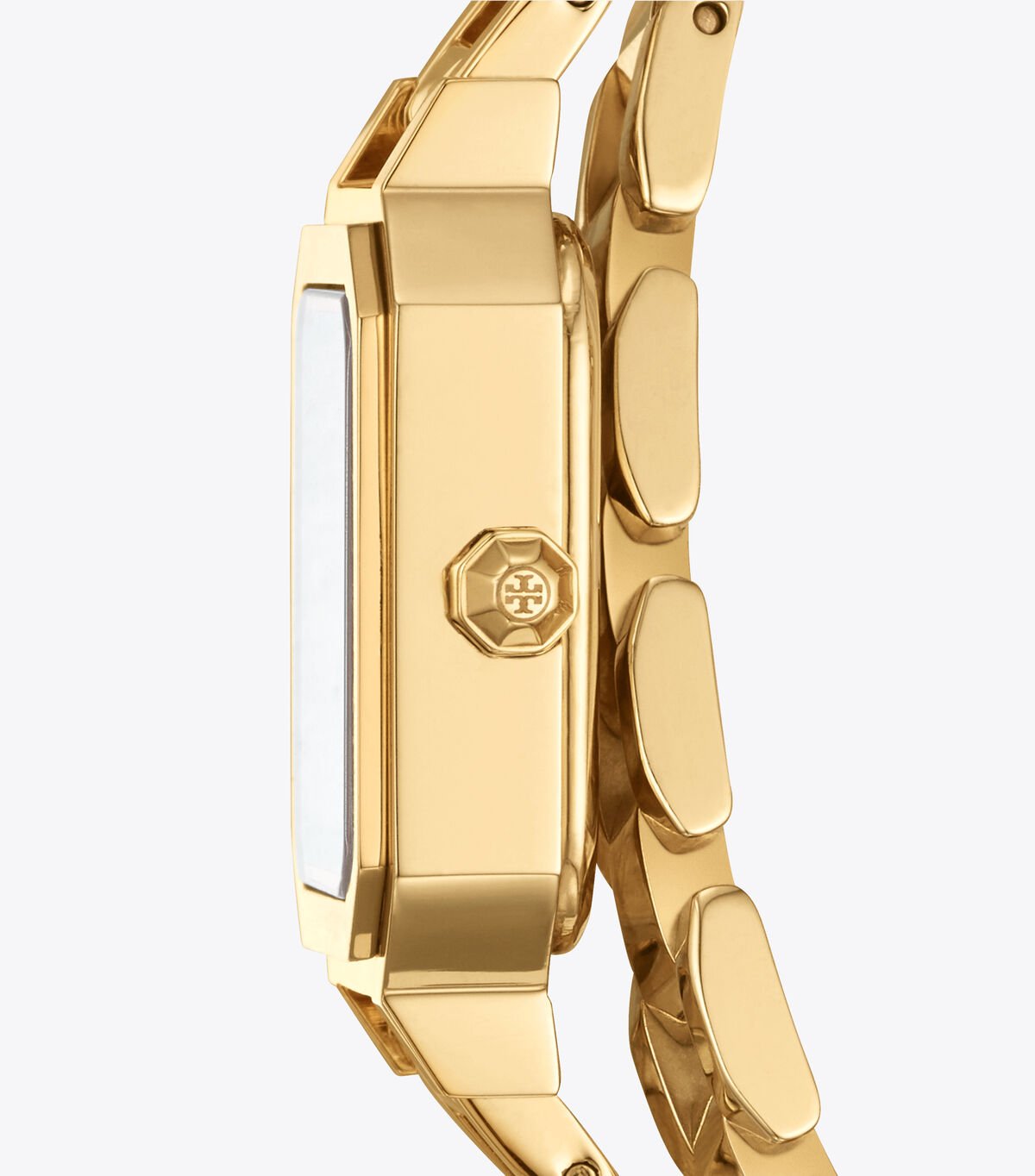 Tory Burch Navy Gold Robinson Mini Watches