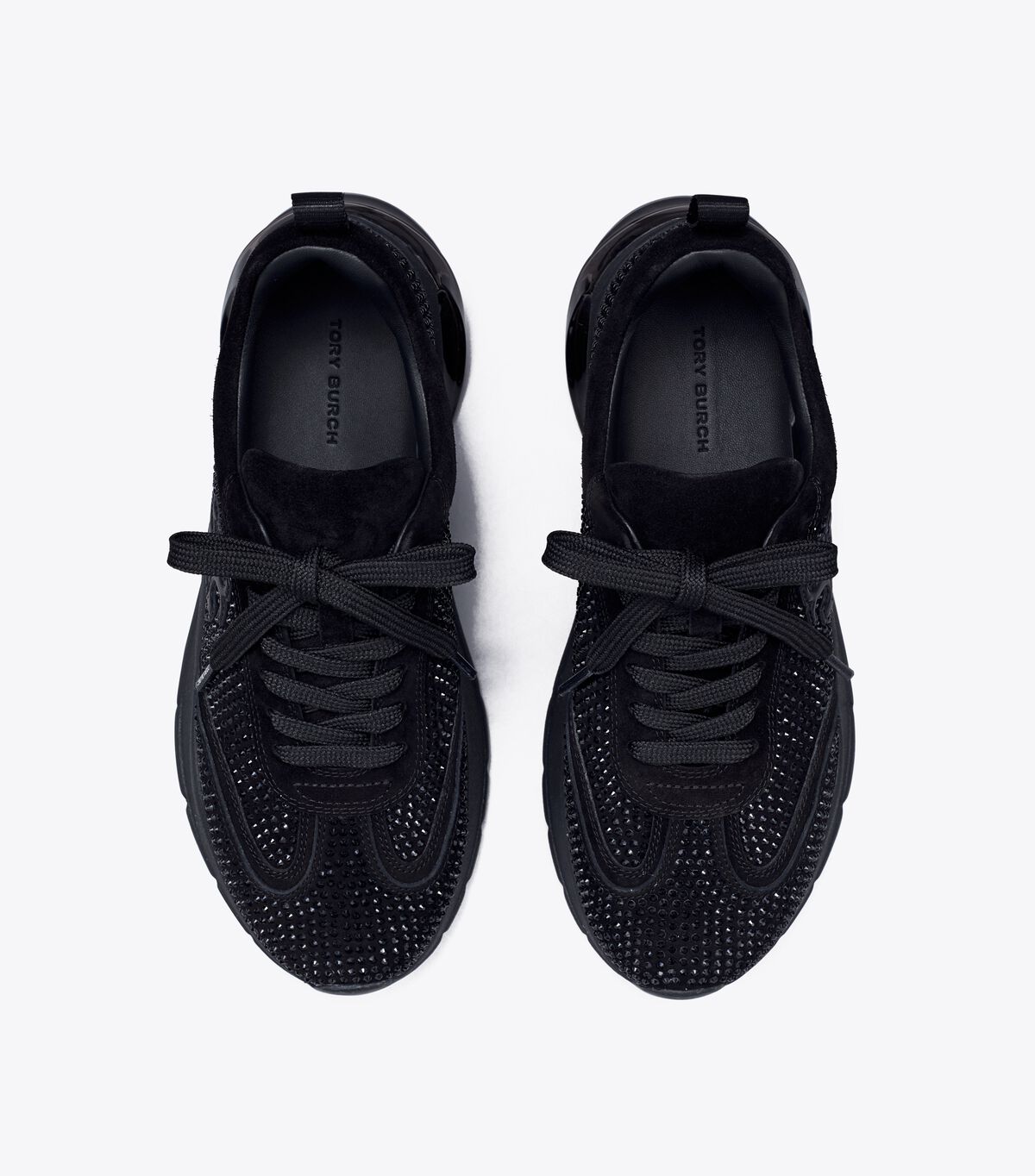 Tory Burch Black Good Luck Sneakers
