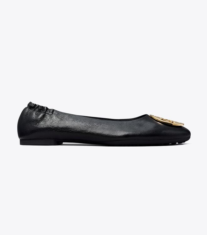 Tory Burch Black Claire Ballet Flats