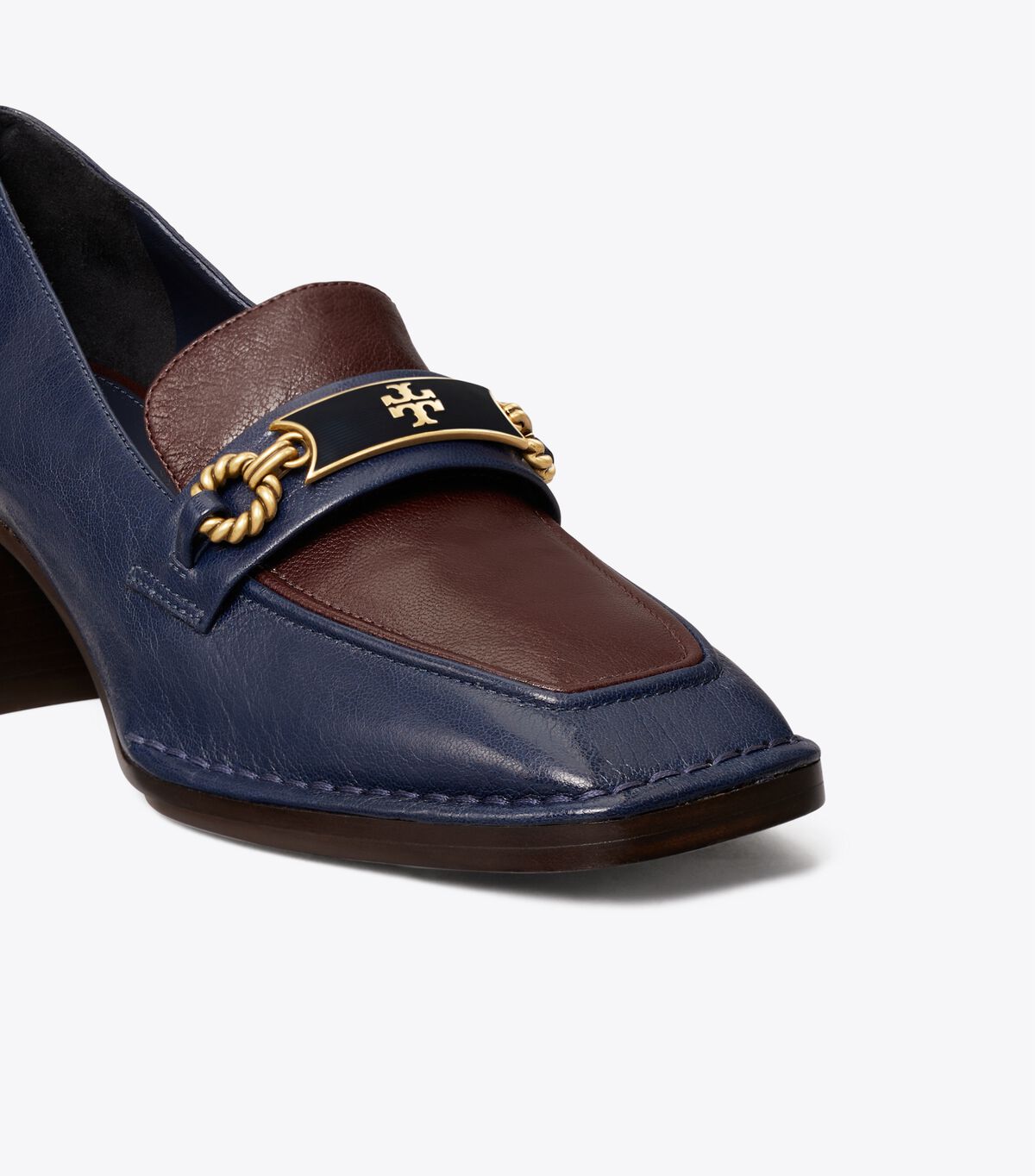 Tory Burch Royal Navy / Purple Perrine Loafers