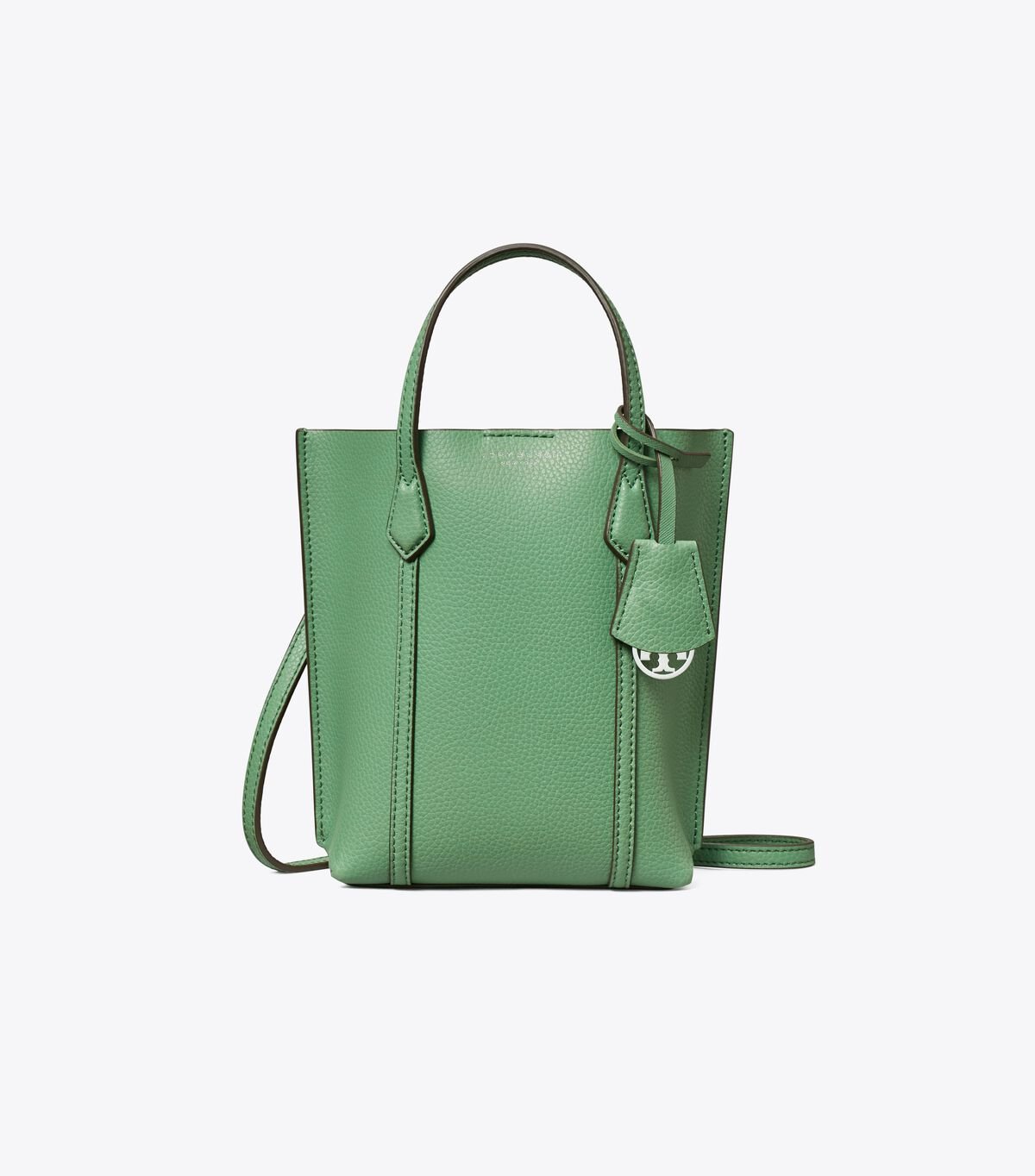 Tory Burch Green Mini Perry Tote Bags