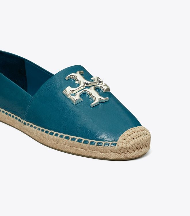 Tory Burch Blue Eleanor Espadrille