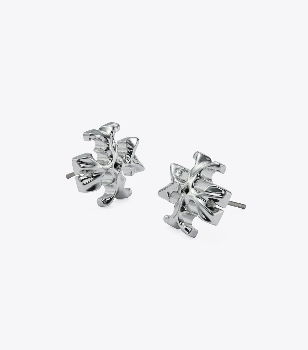 Tory Burch Silver Roxanne Stud Earrings