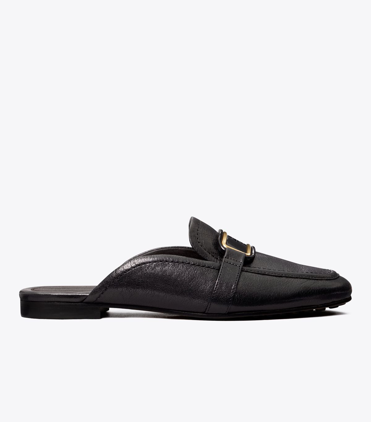 Tory Burch Black Georgia Backless Loafers