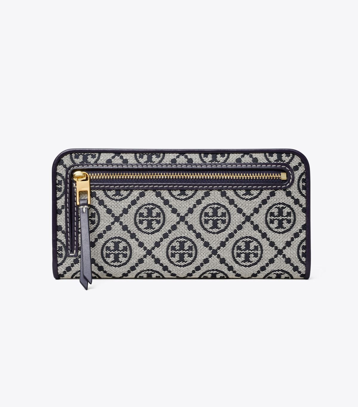 Tory Burch Navy T Monogram Wallets