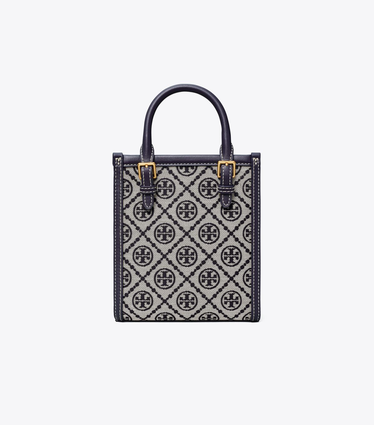 Tory Burch Navy T Monogram Mini Bag