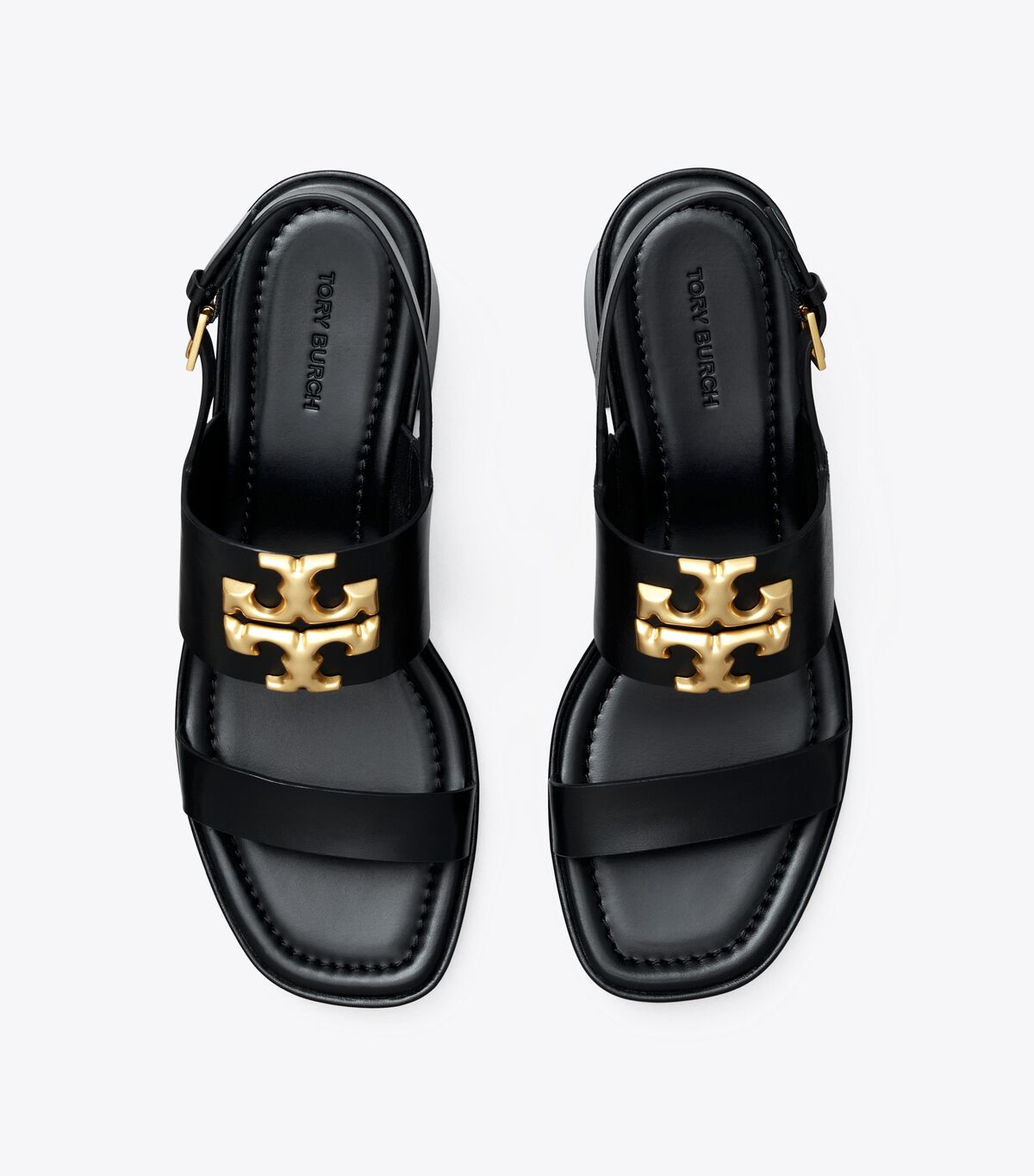 Tory Burch Black Eleanor Heels