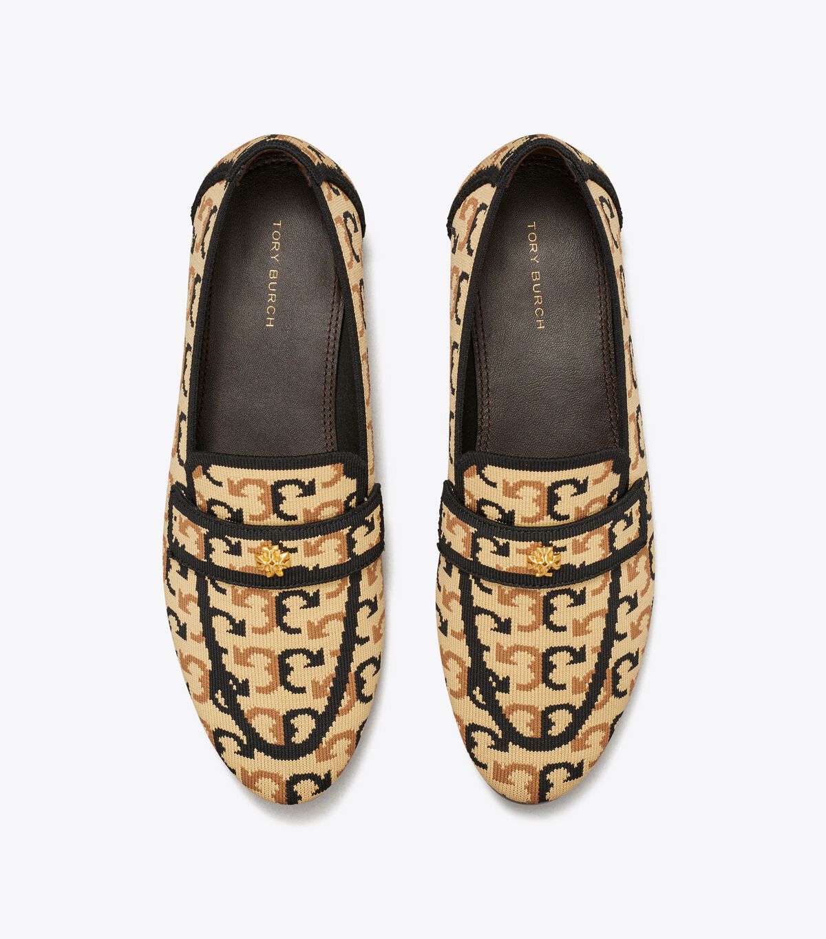 Tory Burch Brown Eleanor Ballet Flats