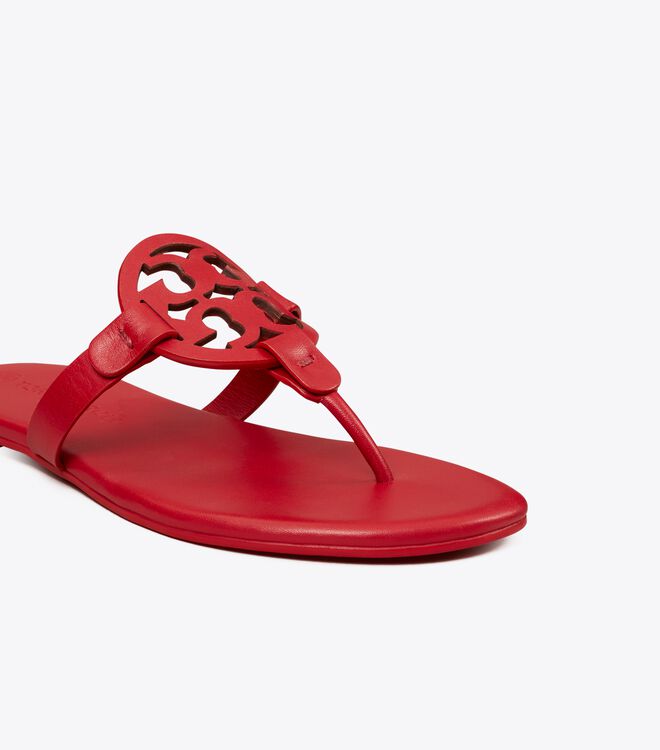 Tory Burch Red Miller Soft Sandals